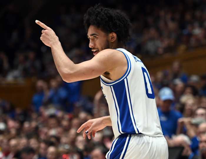 Duke basketball guard Jared McCain